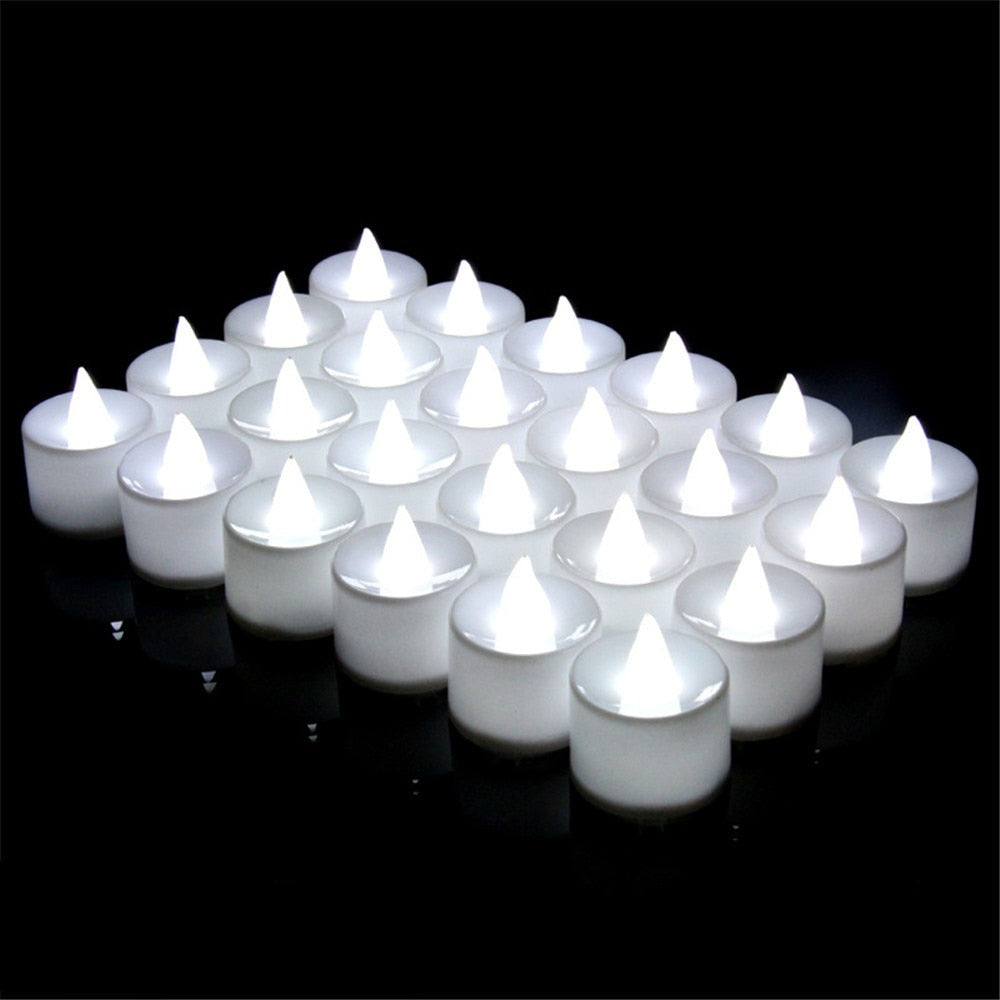 Velas de LED 6 Unidades Branco Frio 3.6x4.4cm