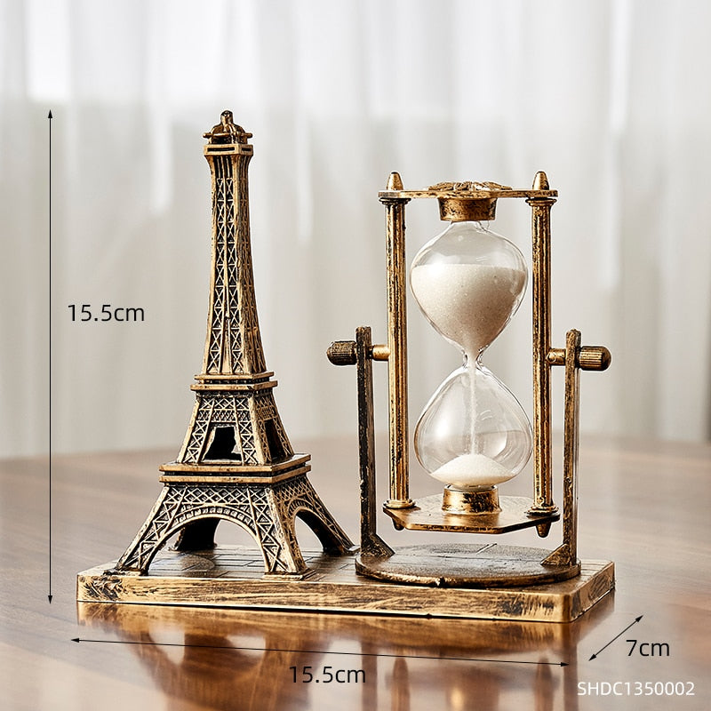 Relógio Vintage Magnifique Torre Eiffel
