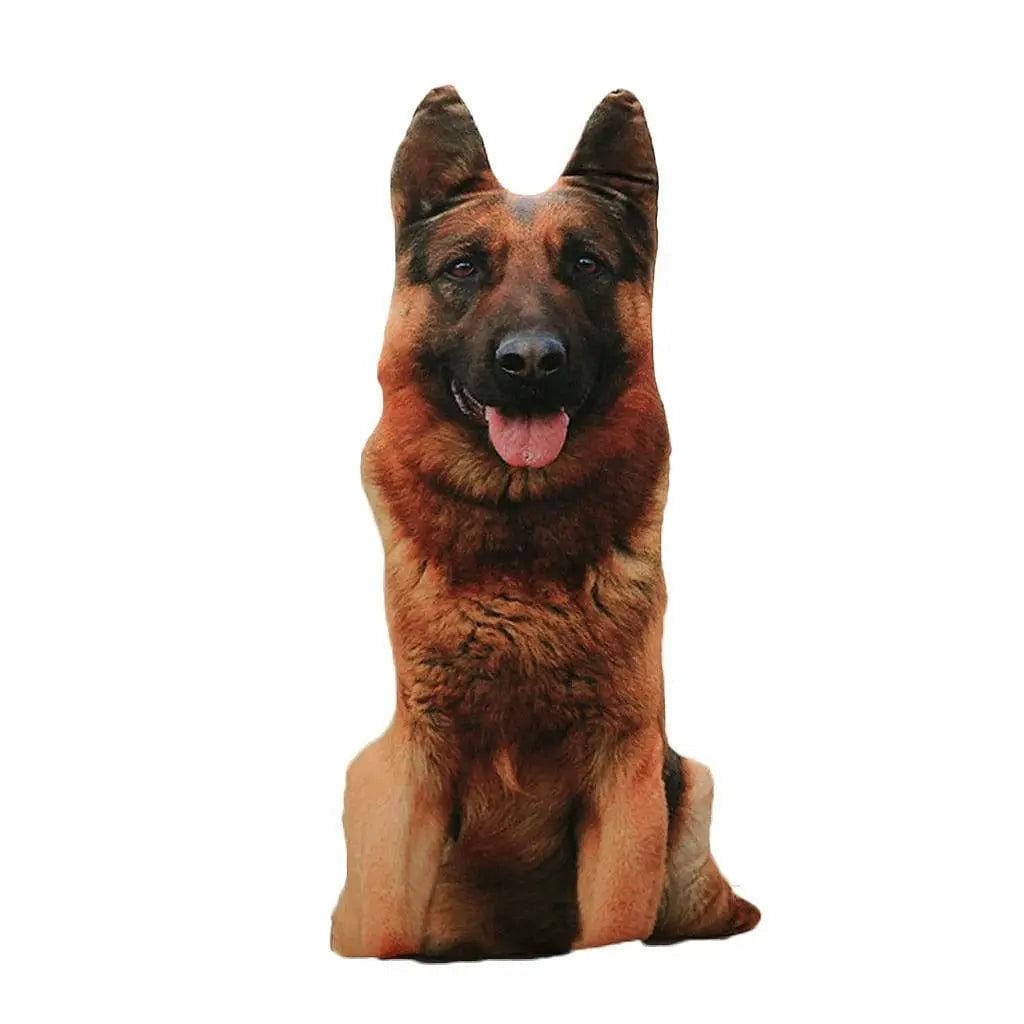 Almofada Realista de Cachorro - 3D Puppy Pastor Alemão