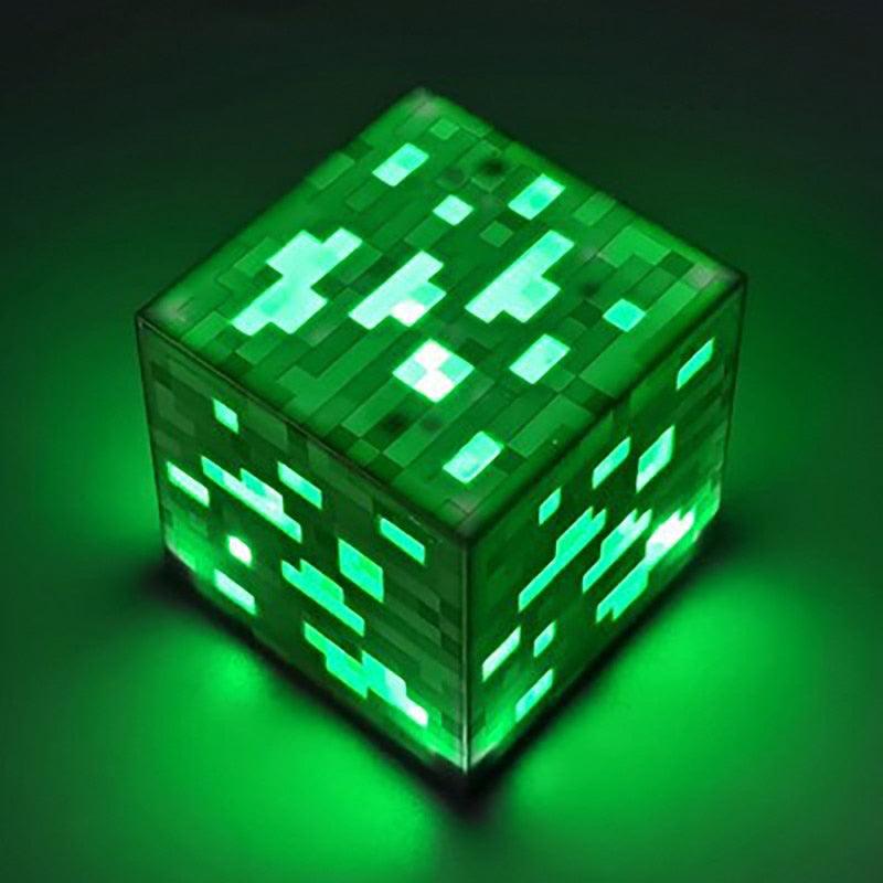 Abajur Personalizado Minecraft - Lumibox Verde