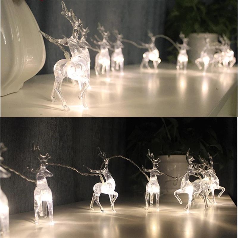Cervos de LED - Decoração Natal