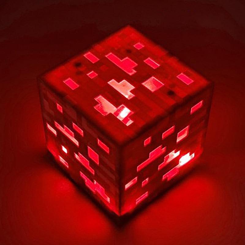 Abajur Personalizado Minecraft - Lumibox Vermelho